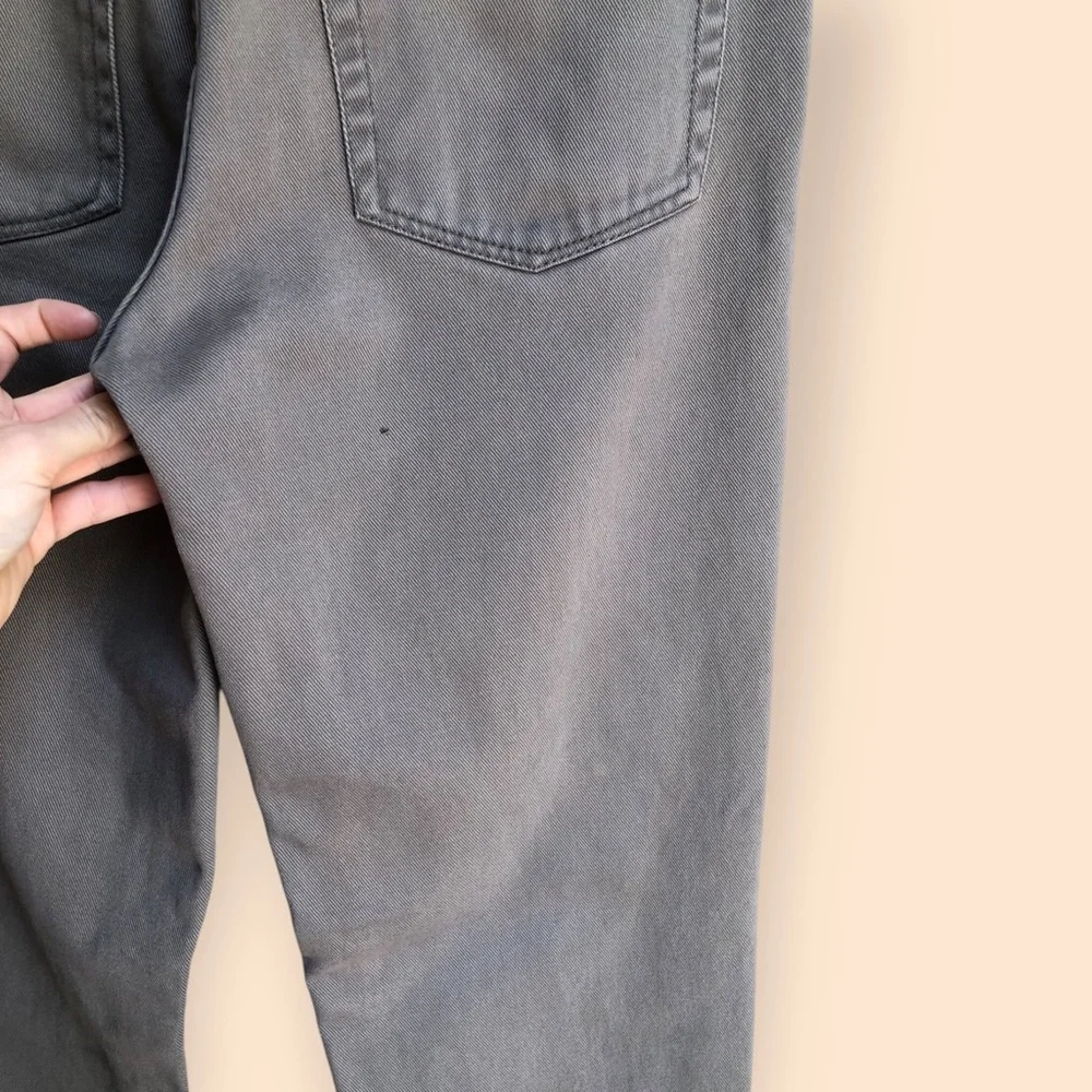 Lands’ End MENS Traditional Fit Stretch Jeans Light Grey Denim Pants MENS 32